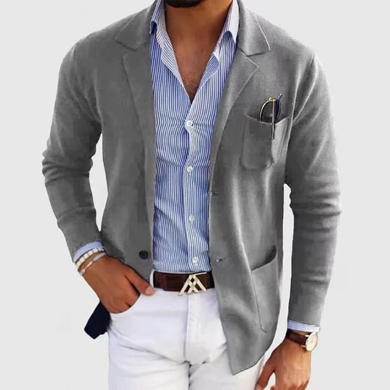 Cross-border exclusive foreign trade men's wear, 2024 new fashionable casual men's suit slim-fit party wedding suit