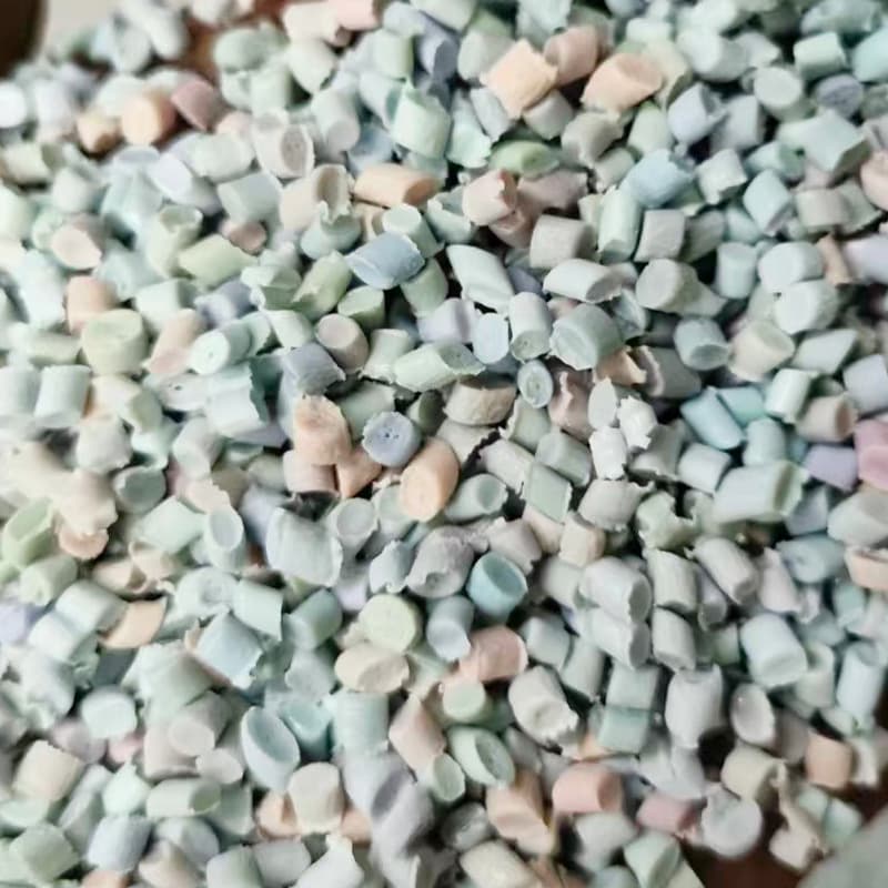 Stock Supply High-Pressure Bag Skin Granules, PE Recycled Off-White Granules, Express Bag High-Pressure LDPE Granules