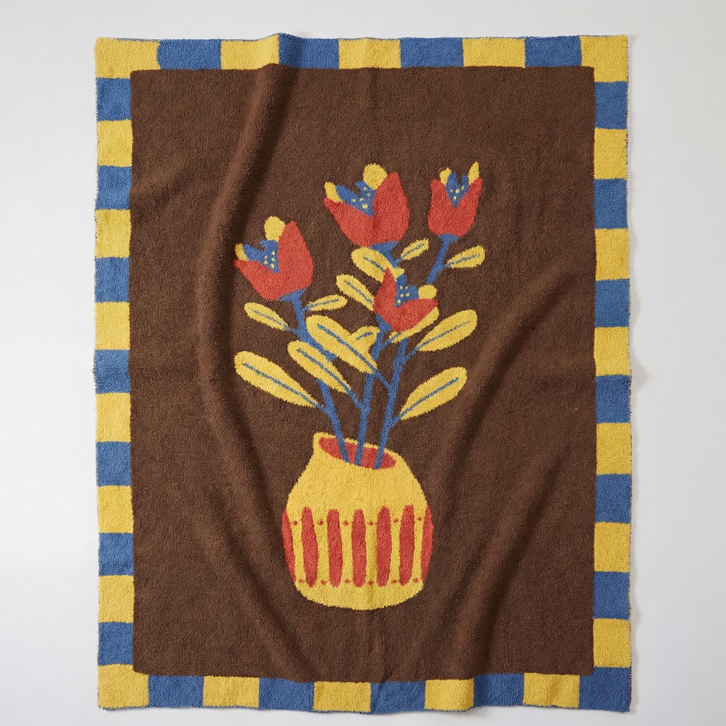 2026 Artistic Style Sofa Throw Blanket Bedroom Decorative Blanket - Tulip Homestay Craft Sofa Blanket Soft Decorative Throw Blanket