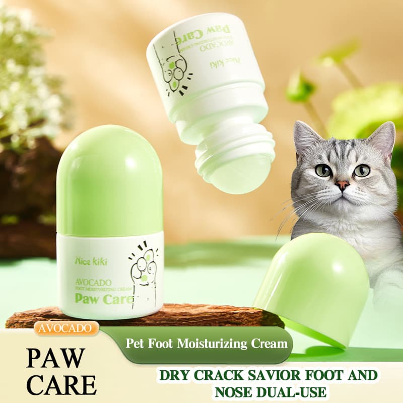 English foreign trade cross-border special supply Nice kiki pet foot moisturizing roller ball liquid moisturizing dry cracked soles cream winter