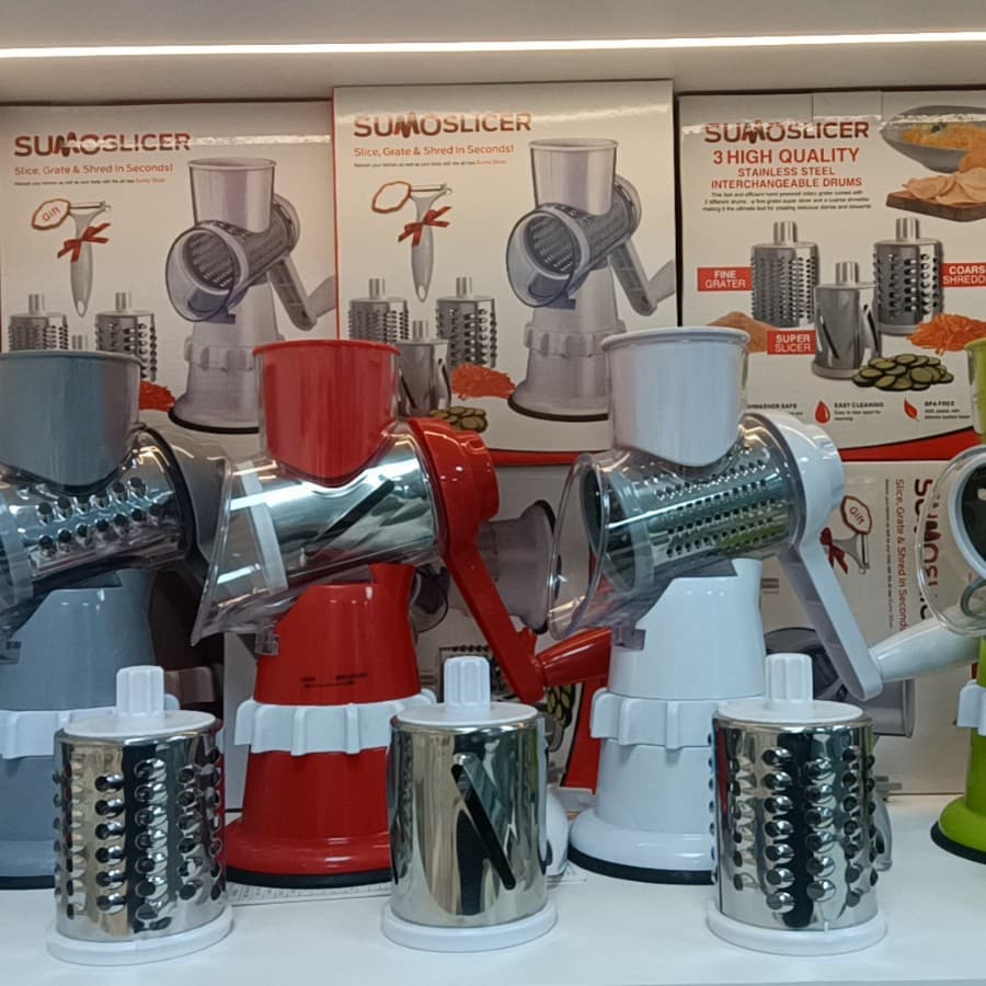 Hand-Cranked Vegetable Slicer, Fruit and Vegetable Grater, Potato Slicer and Peeler, Multifunctional Kitchen Grater, Manual