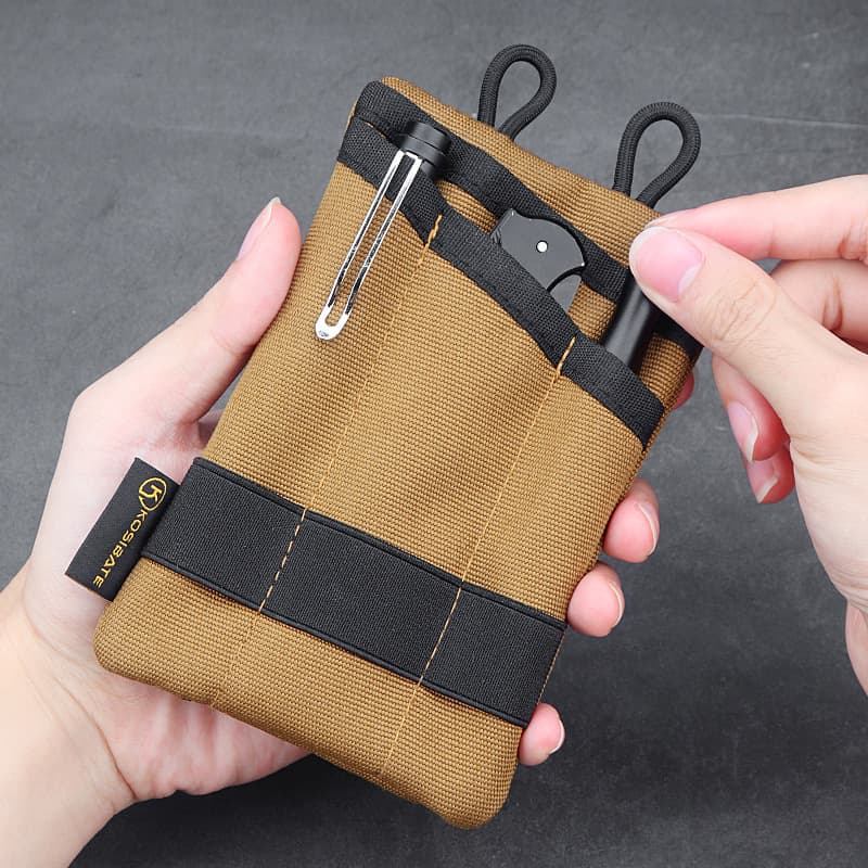 Outdoor tactical EDC tool bag portable anti-lost change key card bag camouflage mobile phone bag factory discount