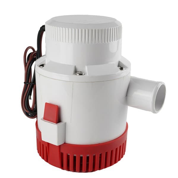12V Bilge Pump DC Submersible Pump Marine Oil Drum Boat Water Pump Small Miniature Battery Pump 3500GPH