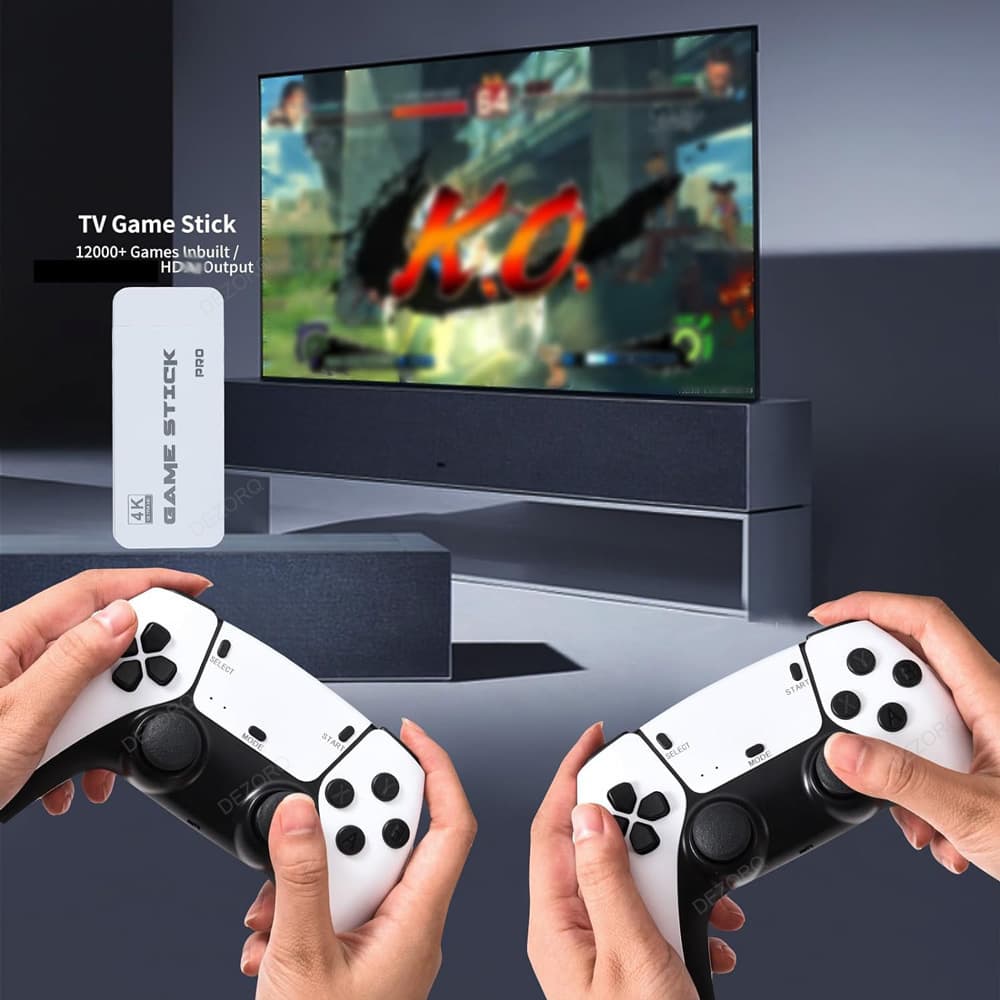 M15 Home Game Console HDMI HD PS Arcade 4K Game Box Dual Wireless Controller TV Game Console