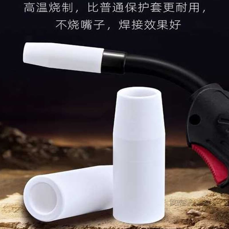New cross-border product: MB15AK protective nozzle, MIG MIG welding gun accessories, 15AK ceramic protective sleeve, 15AK ceramic nozzle MAG.