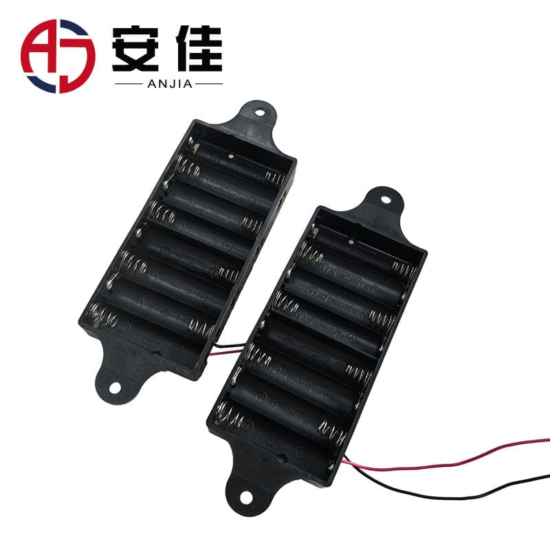 AA 4-cell battery box with lid, switch, and USB, 4AA to 6V, AA 4-cell with lid, 2-cell AA, 3-cell