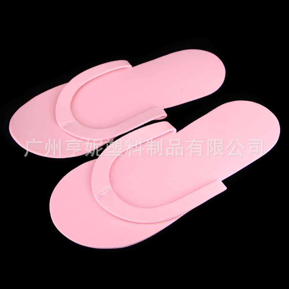 Factory Direct Disposable Nail Art Slippers Foam EVA Stitched Slippers Nail Tool Travel Thin Flip Flops
