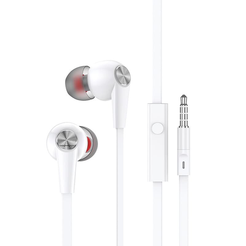 Wired Earbuds 3.5mm with Microphone High Sound Quality Stereo Universal In-line Control Earphones