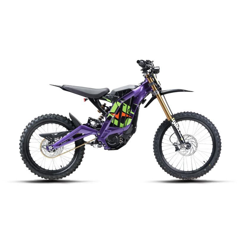 Qiulong Light Bee X off-road electric motorcycle 6000W mid-mounted ternary lithium lightweight motorcycle
