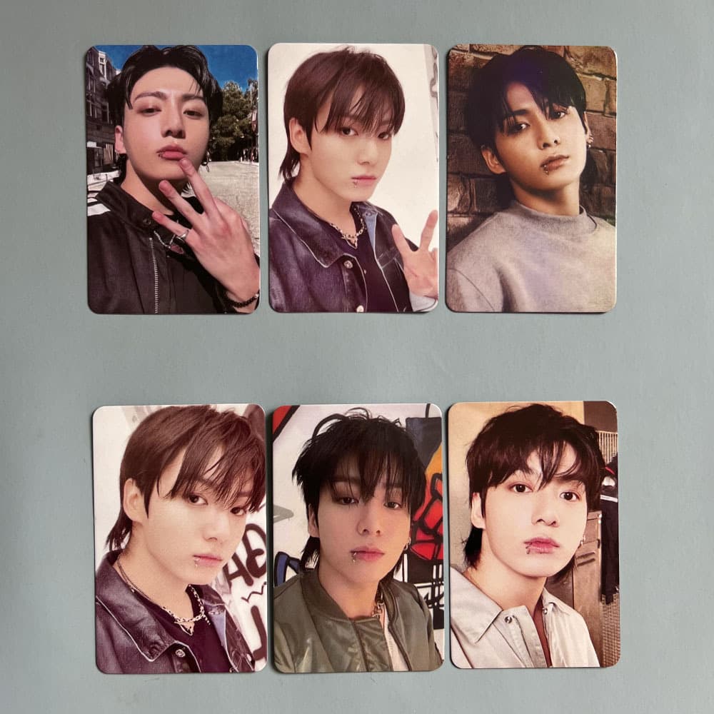BTS JUNG KOOK Collection Card Album Random Photocard Souvenir Card Fan Art Postcard Album for Meeting Celebration Gifts