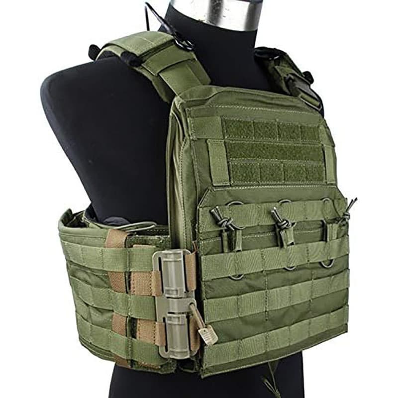 Spot WOSPORT CPC outdoor tactical solid color vest comes with accessory bag waist seal pocket reloading quick release buckle