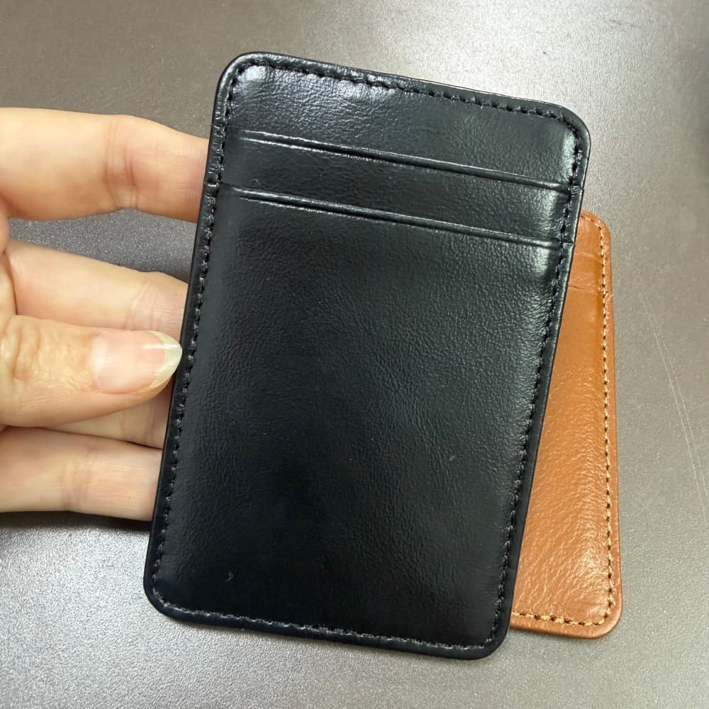 Factory Supply Magnetic Phone Card Holder, Card Clip for Bus, Subway, Access Card, Campus, Work ID Card Protector