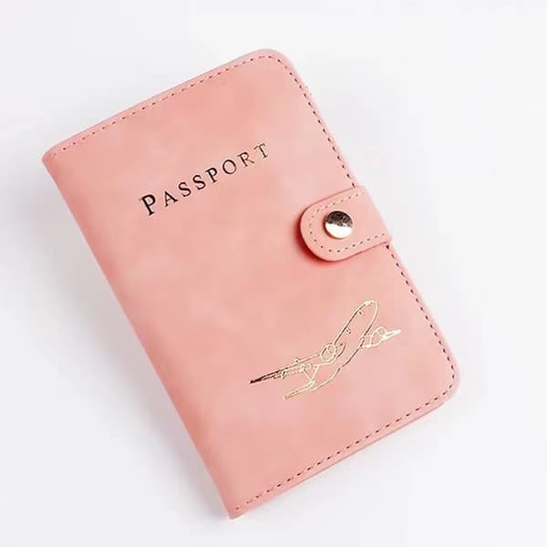 Cross-border spot RFID passport holder/ticket protector, portable, multi-functional, multi-card slot, PU leather, anti-theft.