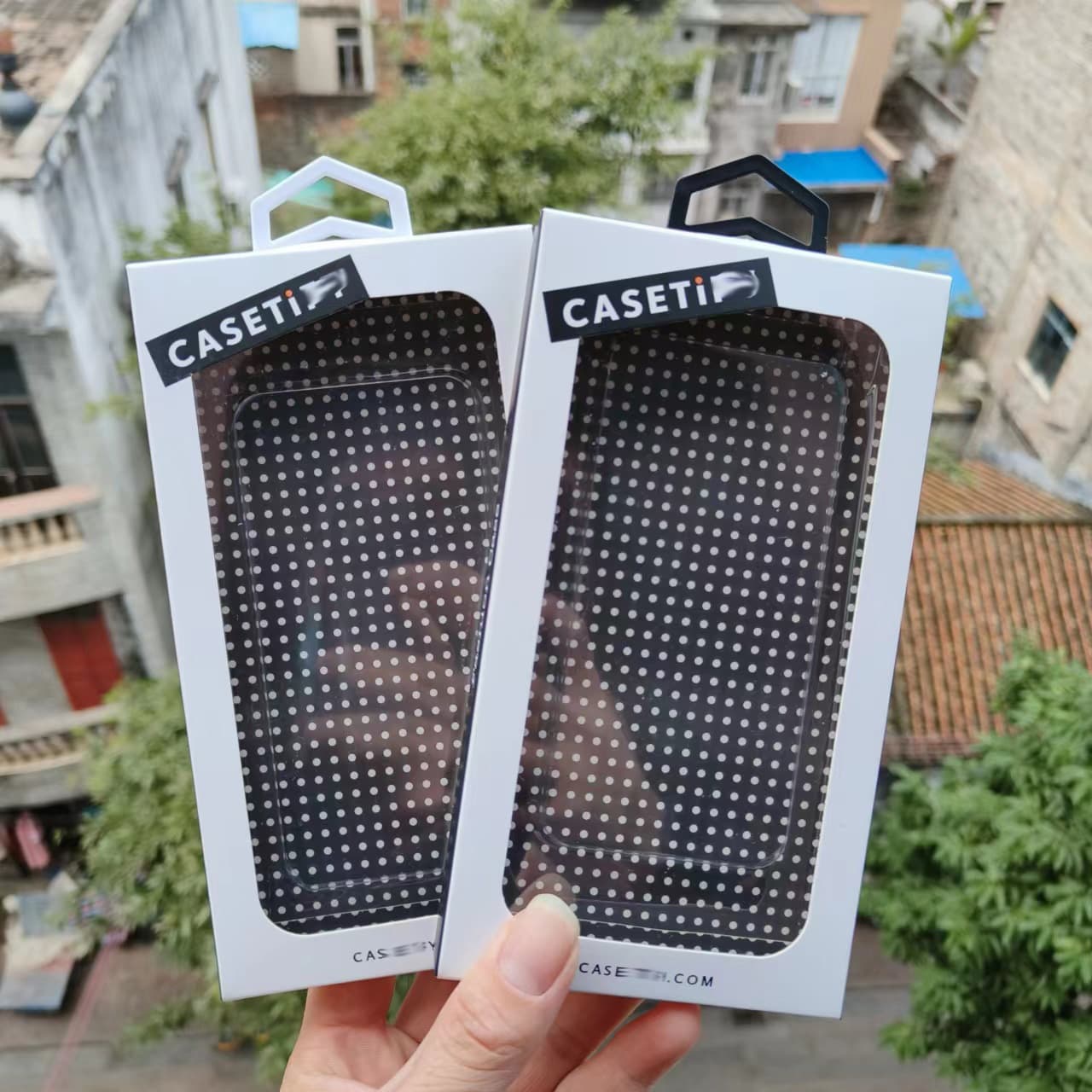 Suitable for Apple 15 Pro Max packaging box, universal phone case box, plastic box, new style packaging box for 13 Pro Huawei.