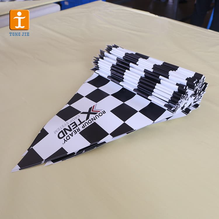 Custom Pennant Bunting Flags, Custom-Made Shield-Shaped, Swallowtail, Antique-Style, and Specialty Small Hanging Flags for Outdoor Decoration