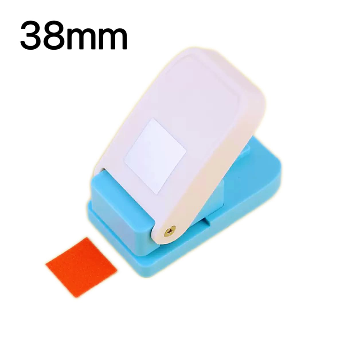 Effortless Square Embossing Punch for Kindergarten DIY Handmade, Student Scrapbooking Frame Hole Puncher