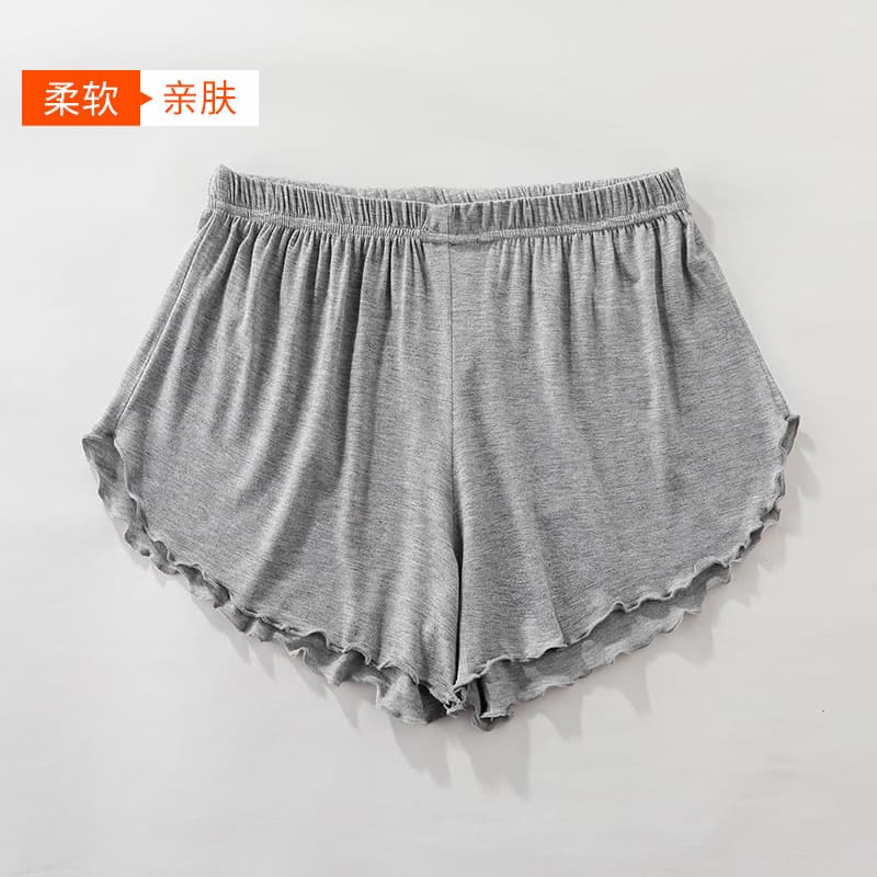 Modal High-Waisted Versatile Shorts Summer Plus-Size Loose Sleep Shorts Women's Casual Versatile Wide-Leg Sports Yoga Pants