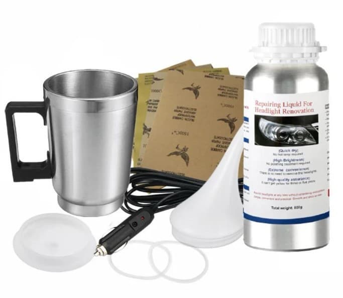 Best-Selling Headlight Restoration Coating Tool Kit Equipment Cross-Border Recommended Coating Agent New Liquid Atomizing Cup Factory