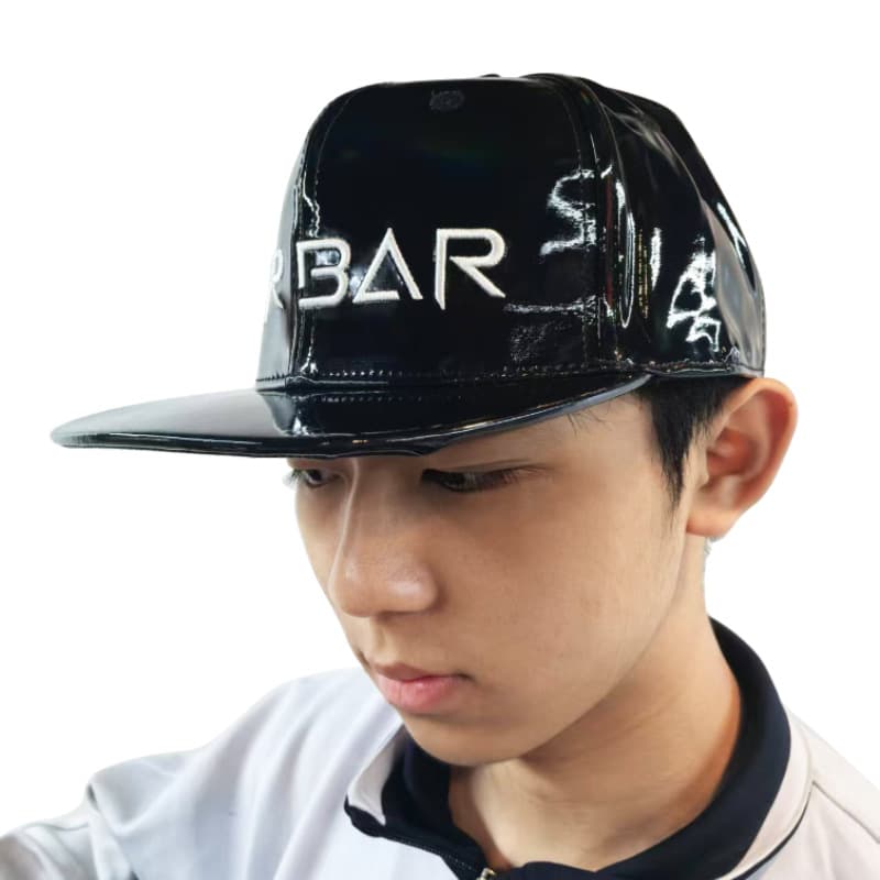 Fashion Women's Leather Cap Women's Embroidered Letters Casual Decorative Outgoing Sunshade Baseball Cap