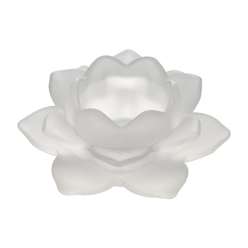 Wholesale Incense Stick Holder Lotus Incense Burner Home Incense Stand Sandalwood Agarwood Burner Imitation Glass Incense Holder Aromatherapy Burner Base Decoration