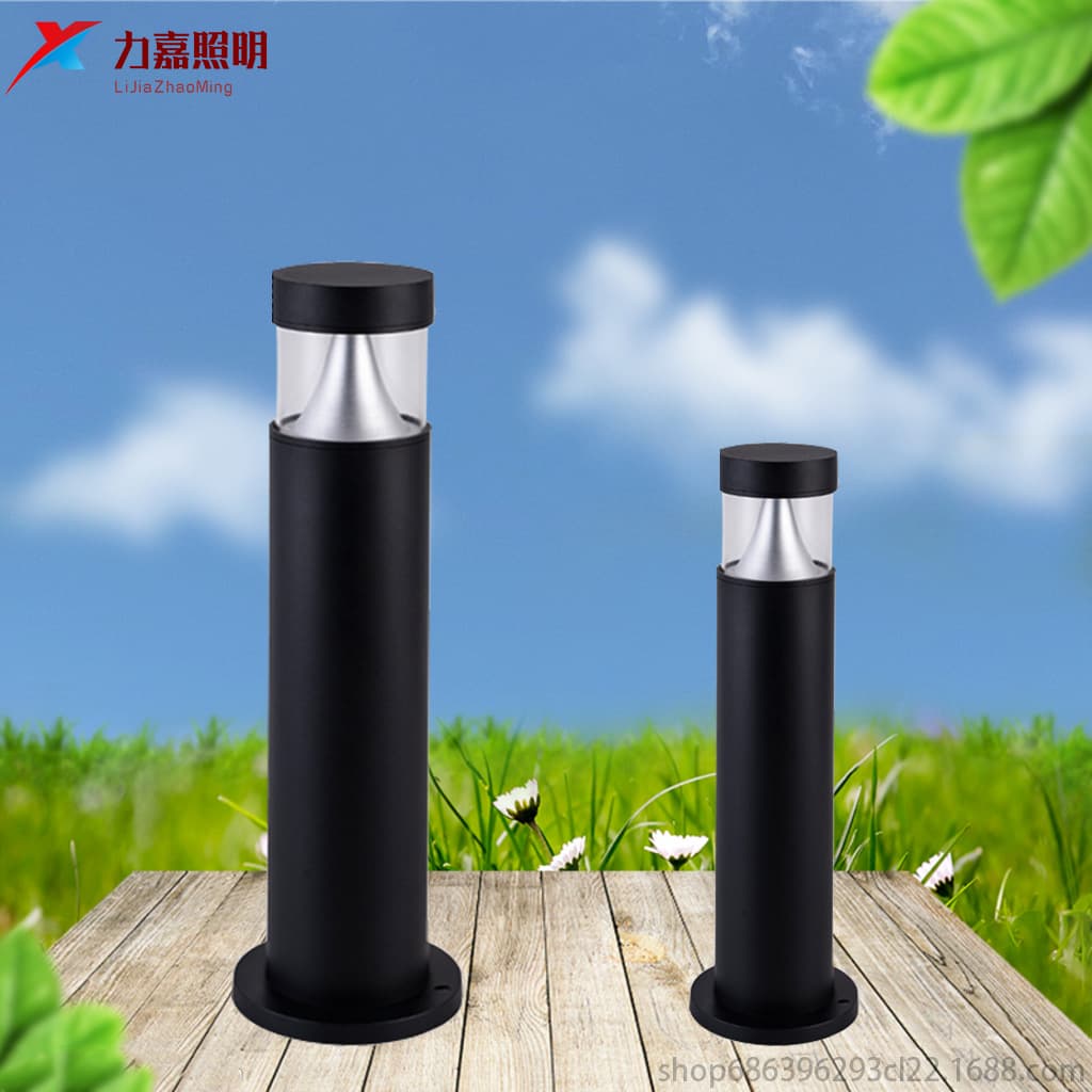LED Lawn Lamp Engineering Outdoor Lawn Lamp Garden House Square Landscape Lamp Community Park Waterproof Garden Lamp