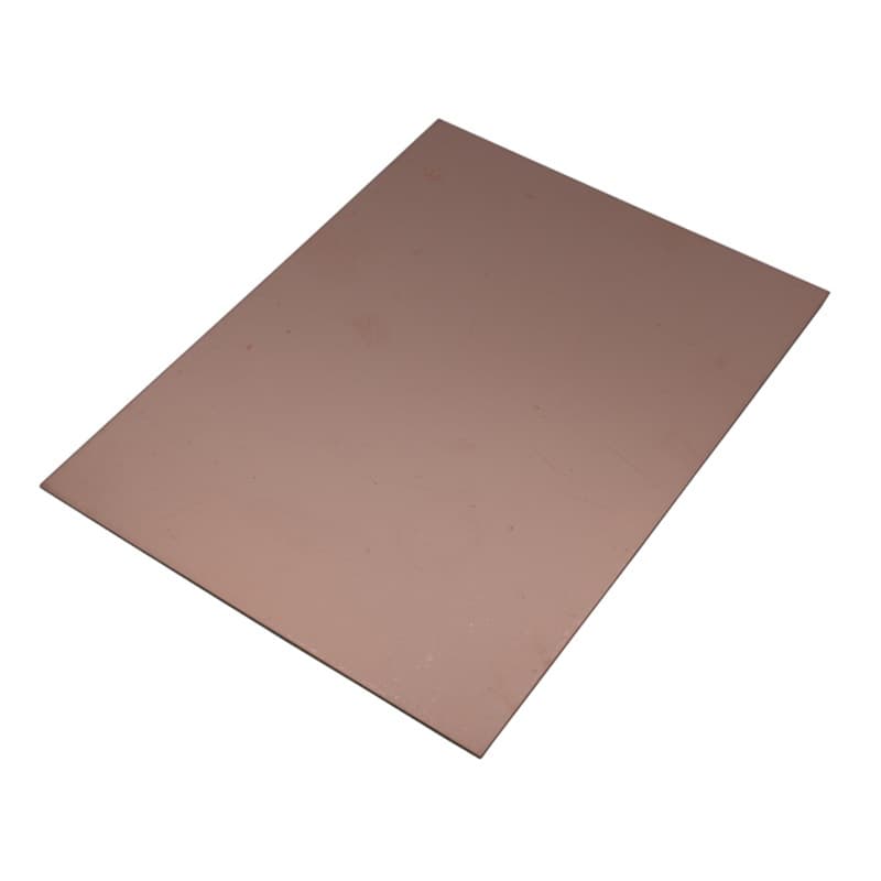 Risym Double-sided Fiberglass Copper Clad Board, Experiment Board, Double-sided FR-4 Fiberglass Material, 10*15cm, 1.5mm Thickness