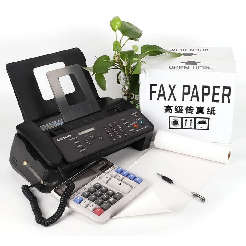 Super Cheap Thermal Fax Paper 210*30* Upgraded 15m Roll Fax Paper Thermal Fax Paper Factory Direct