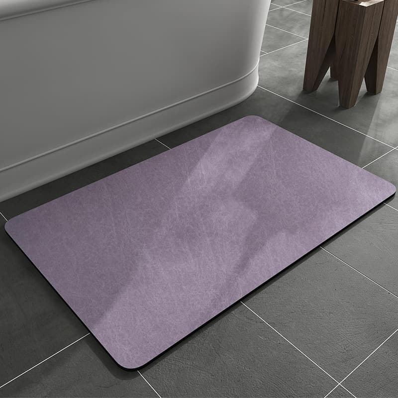 Bathroom floor mat diatom mud water-absorbent quick-drying foot mat non-slip anti-fall bathroom easy care household bathroom floor mat