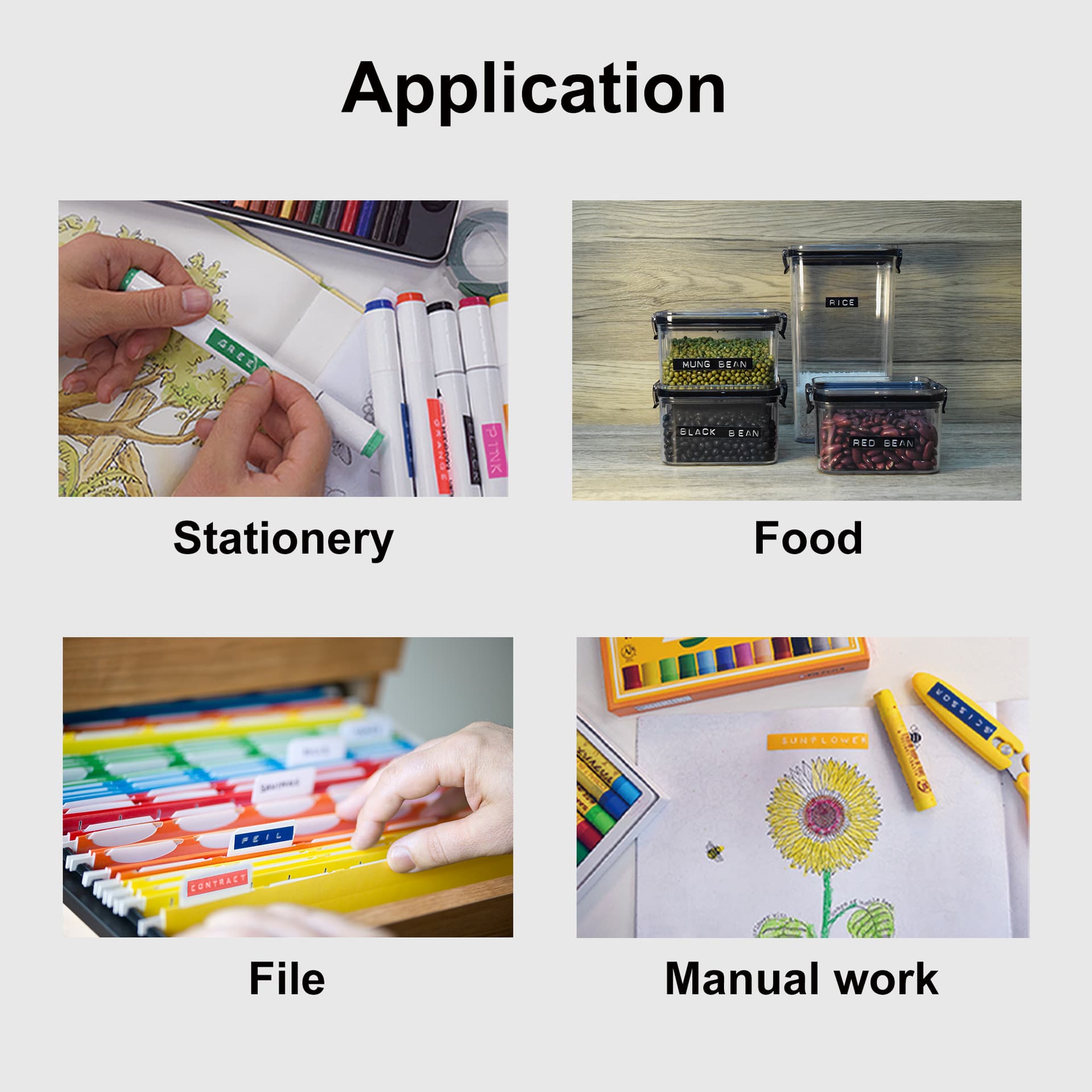 Factory Direct Cross-Border Special Printer Embossing Machine Name Multi-Language Label Machine Ribbon Dedicated