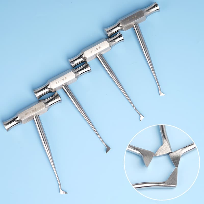Dental Materials: Triangle Elevator, Straight Elevator, Root Tip Elevator, Cowhorn Elevator, T-Shape Elevator, Oral Instruments, Dental Elevator