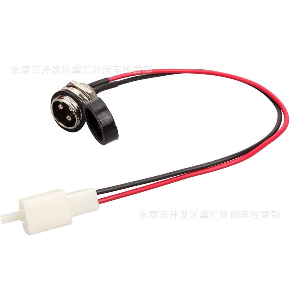 Mini Motorcycle Scooter E-Bike Electric Tricycle Small Four-Wheeler Charging Equipment Cable Connector Plug