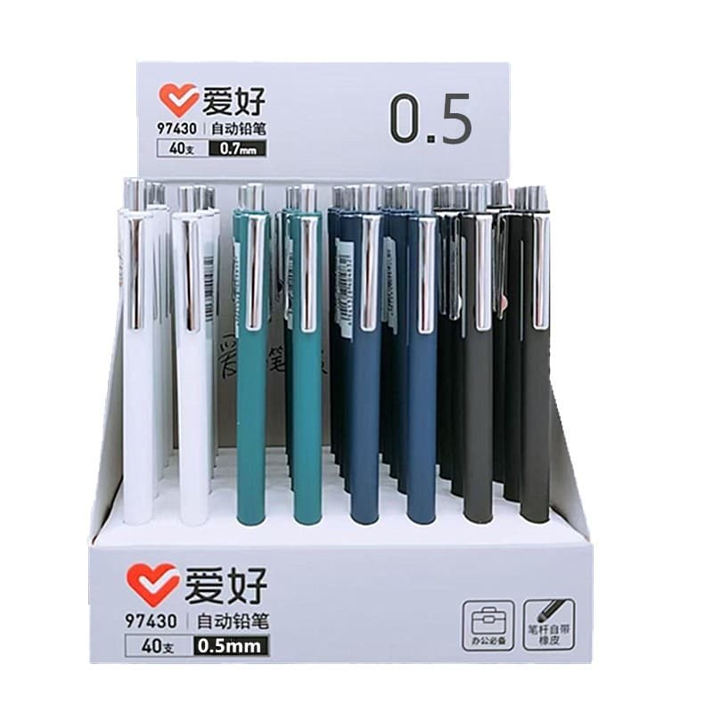 Hobby 97430 Metal Mechanical Pencil Drawing Mechanical Pencil Low Center of Gravity Student Drawing 0.5mm Sketch