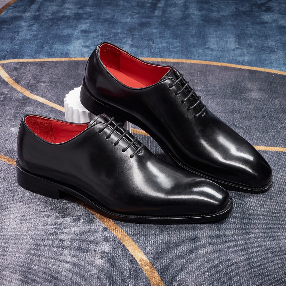 【Ships within 48 hours】Italian Design Formal Business Dress Leather Shoes for Men, Full-Grain Cowhide