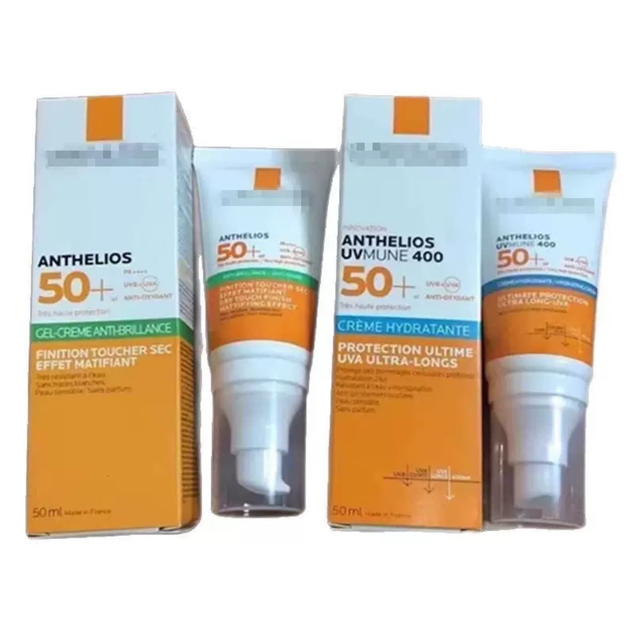 Cross-border New Version La Roche-Posay Green Label/Blue Label Face Oil Control SPF50+ Oil-Free Fragrance-Free Cream 50