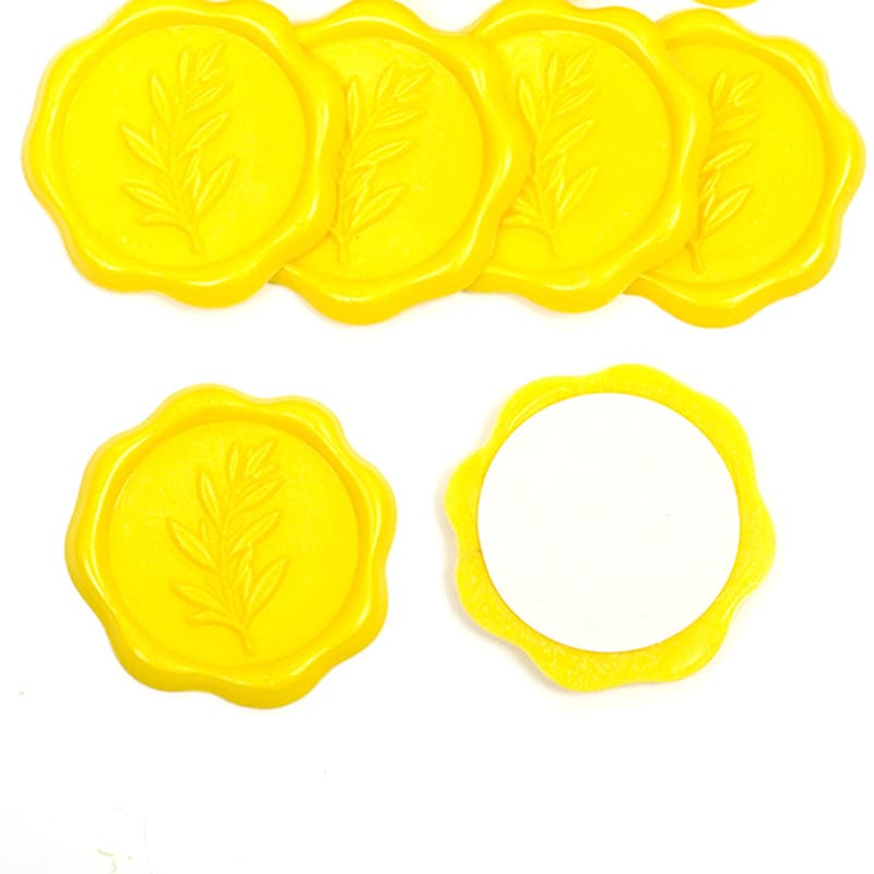 Wholesale Wax Seal Stickers from Manufacturer, Envelope Closure Stickers, Wax Seal Stickers for Cross-Border Export, Floral Series