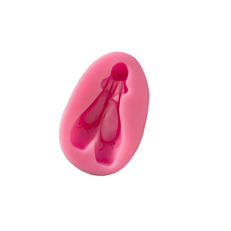 Ballet Shoe Silicone Mold for Pastry and Cake Making
