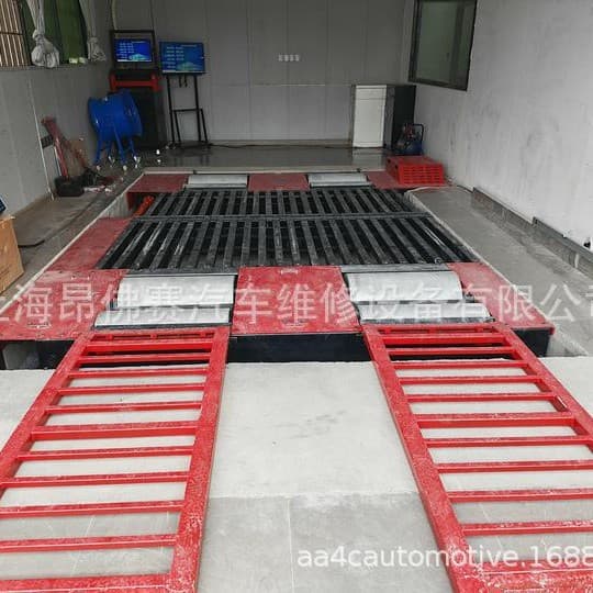 4WD Sedan High-Speed Chassis Dynamometer Vehicle Inspection Line Annual Vehicle Inspection 1000hp Eddy Current Machine
