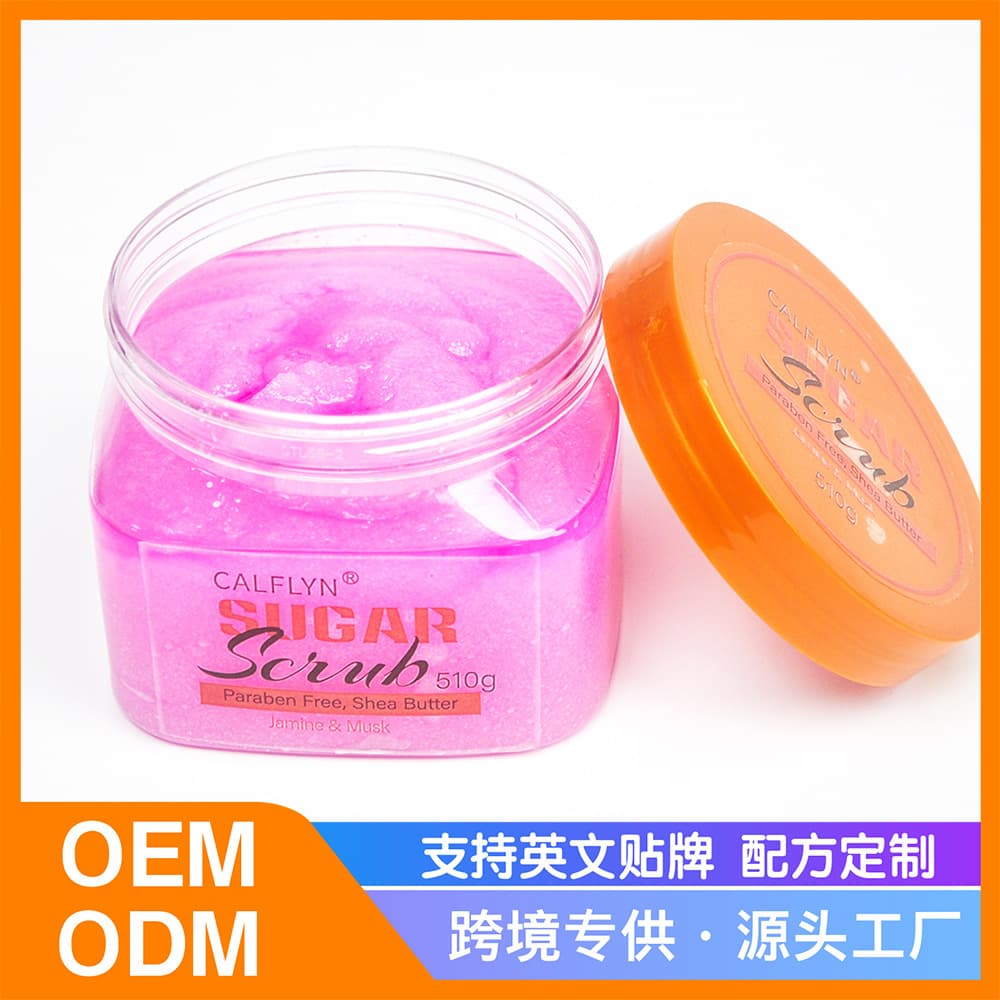 Amazon's Popular Cross-Border Sugar Scrub Exfoliating Face and Body Scrub Customized