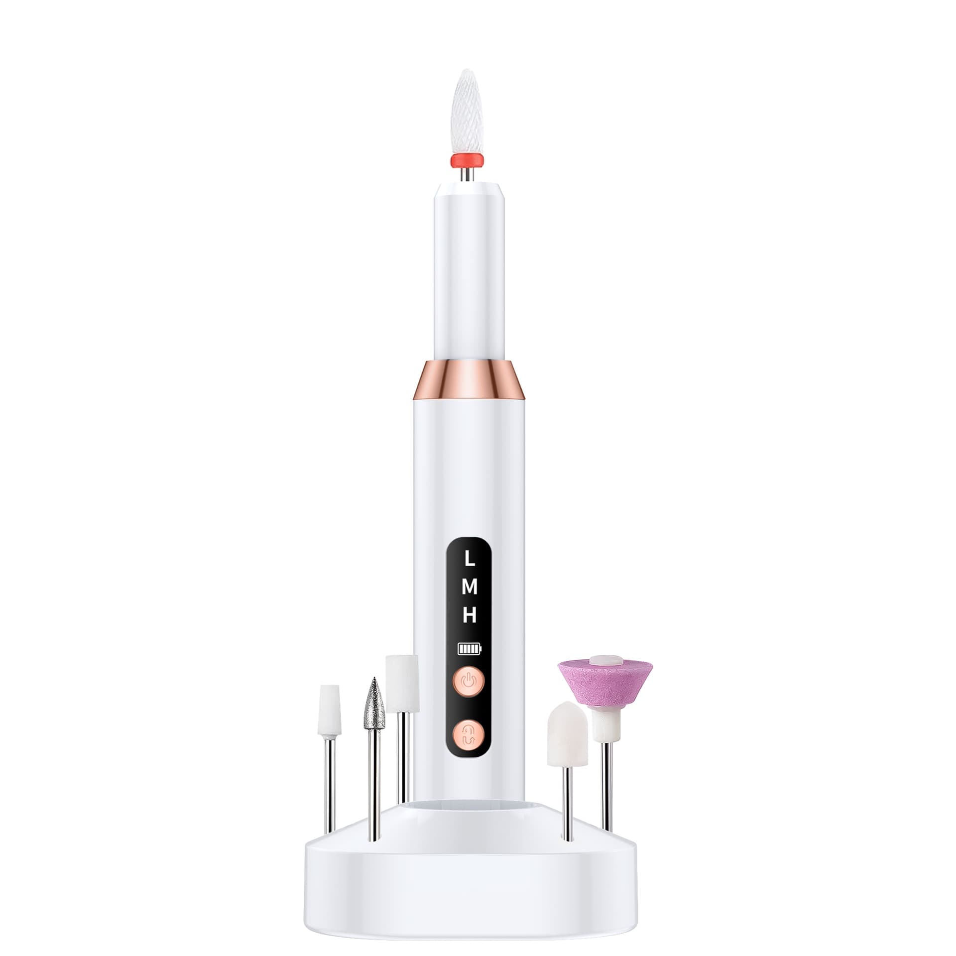 New Cross-Border Nail Drill Portable Electric Nail File Nail Tool Kit with Display Charging Nail Machine