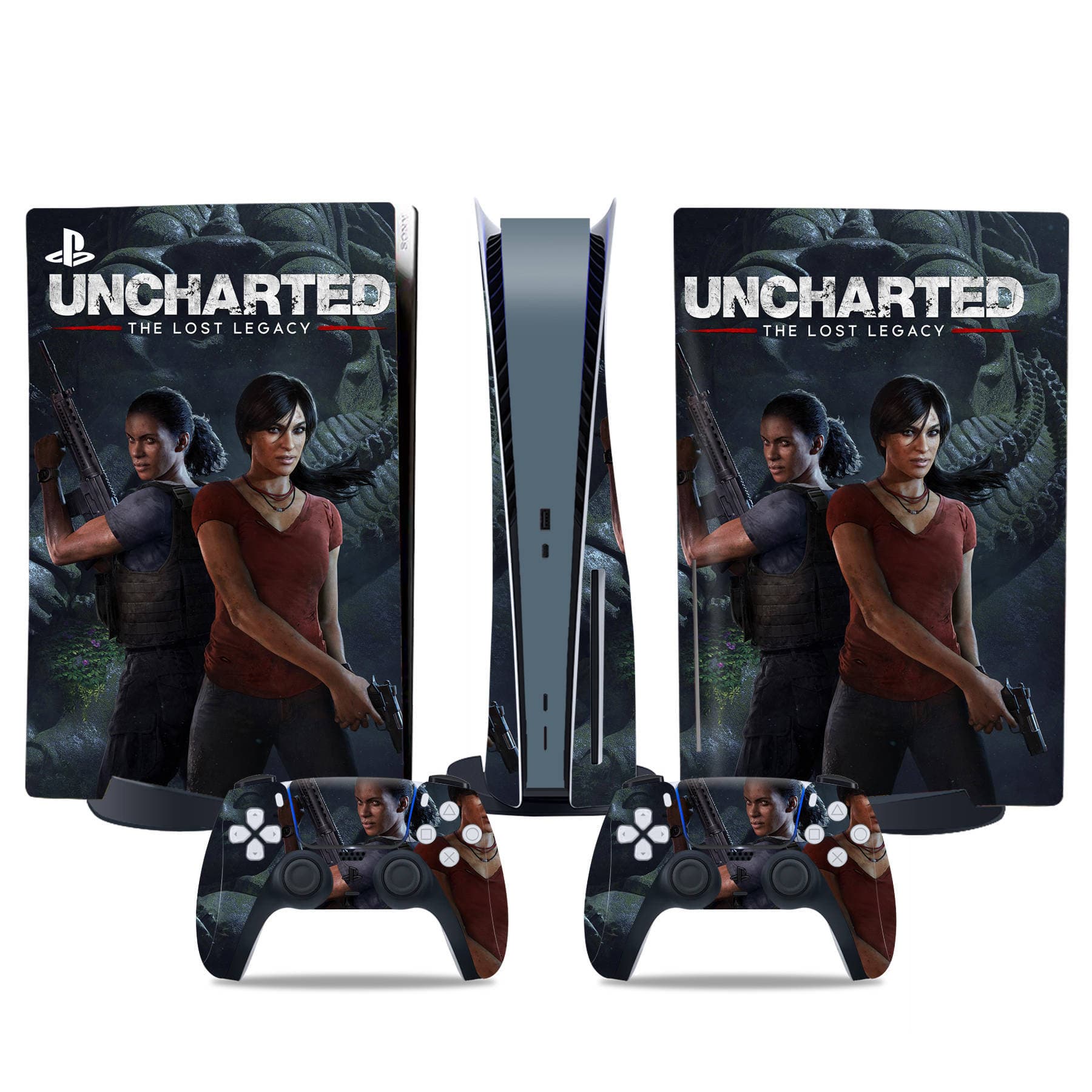 Suitable for PS5 host sticker ps5 optical drive digital version film color sticker handle frosted pain sticker Uncharted 4