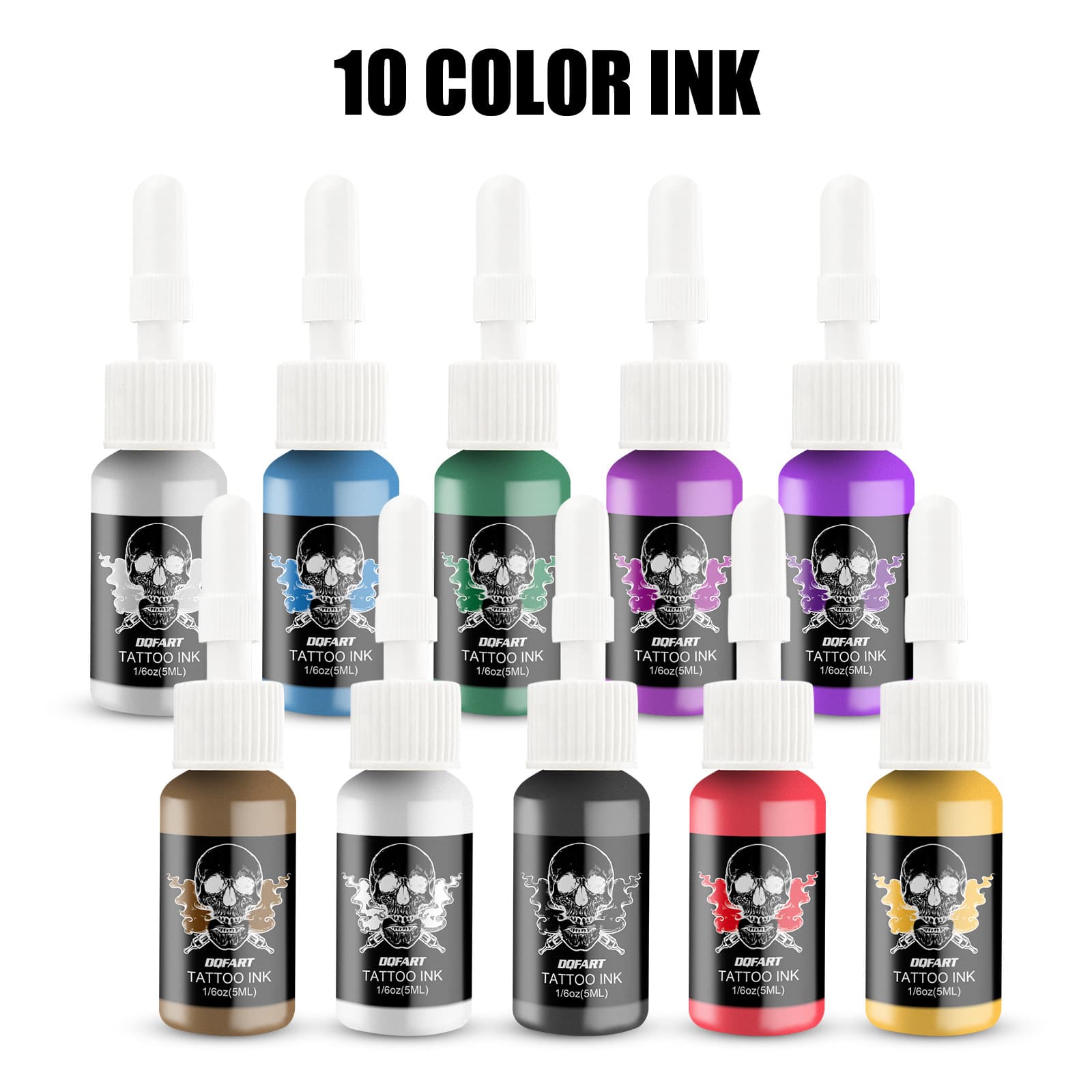 5ml Tattoo Ink, Practice Tattoo Pigment, Ink for Tattoo Kit, Tattoo Equipment Wholesale Tattoo Tools
