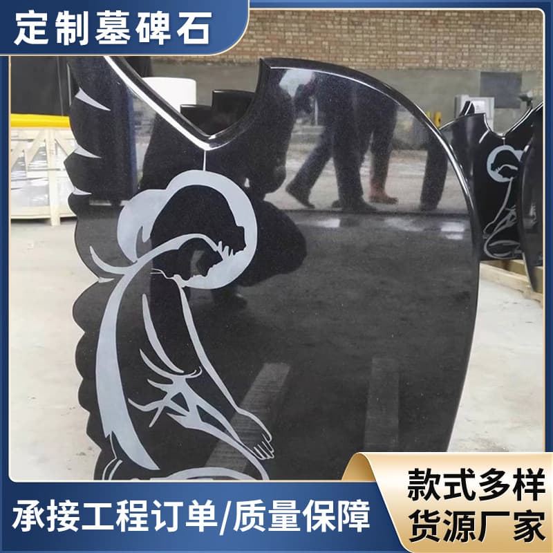 Factory source for creative memorial headstone designs, multiple stone materials, specialized for rural cemeteries and graveyard carvings