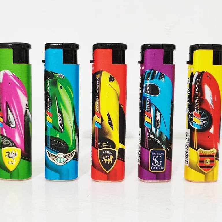 Zhengda 156 Windproof Lighter Compact Small Round Windproof Lighter Wholesale Disposable