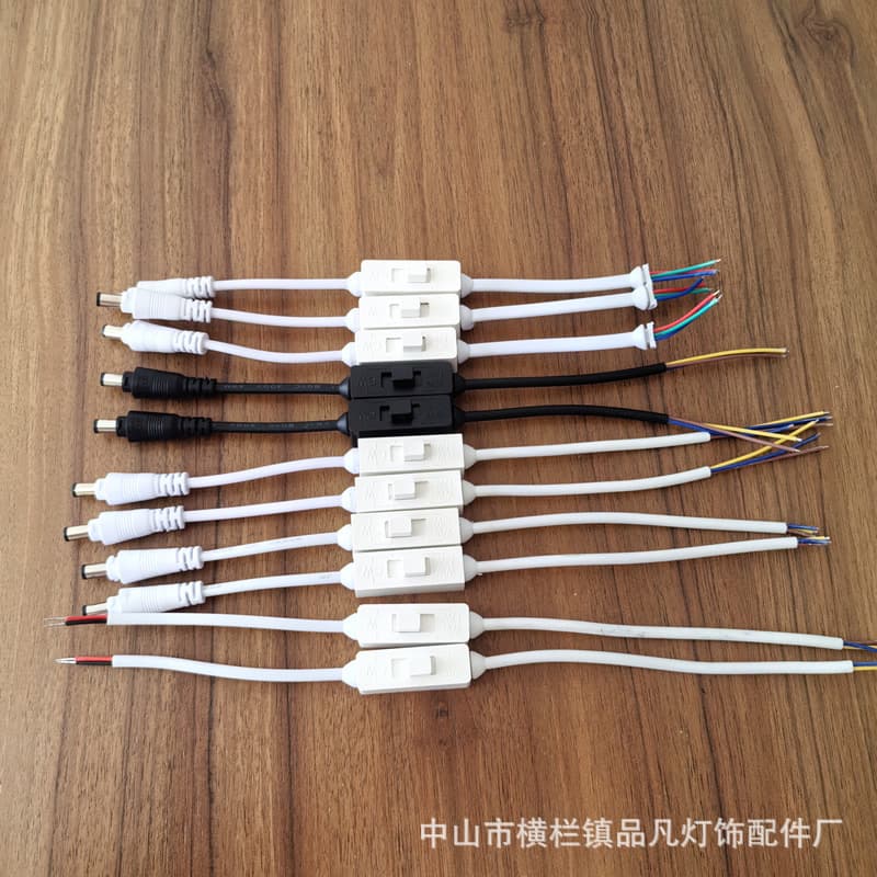LED dimmer, finished product, three-level CCT dimming switch, DIP cable, LED dimming controller, DIP switch, color adjustment controller.