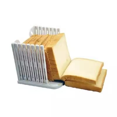 Zhenghui Bread Slicer Cutter Layered Cake Divider White Kitchen Tools For Bread Cake Slicing Daily Use