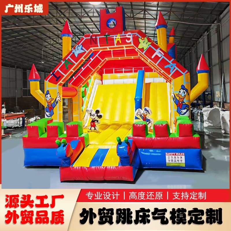 Children's Inflatable Castle Bouncy Castle Slide Play Area Trampoline Equipment Manufacturer Custom Inflatable Models