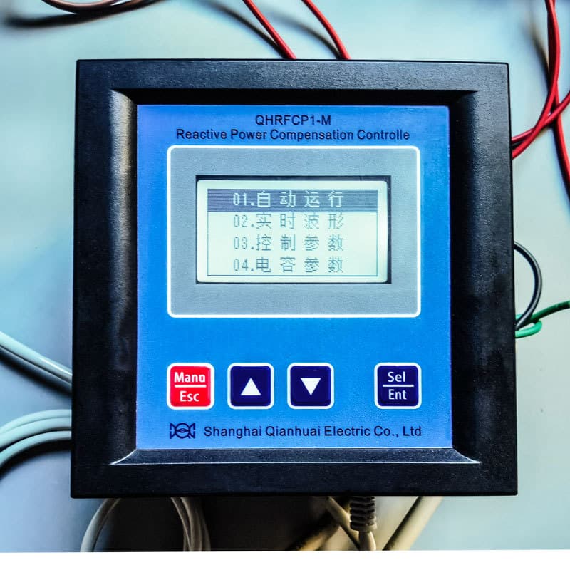 Shanghai Qianhuai QHRFCP1-M Fully Controlled Multi-Circuit Low Voltage Reactive Power Compensation Controller 48 Circuits 72 Circuits