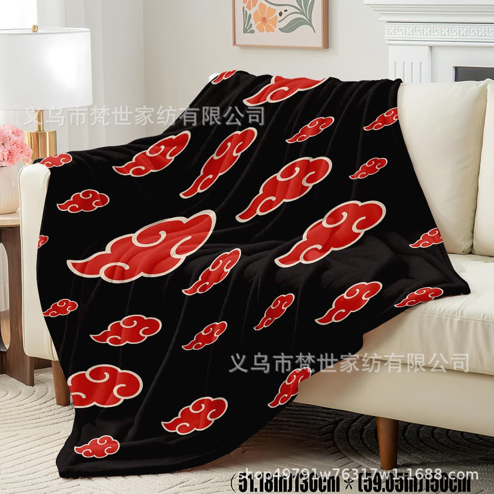 Cross-border cartoon animation fleece blanket nap flannel blanket sofa blanket outdoor camping travel leisure blanket