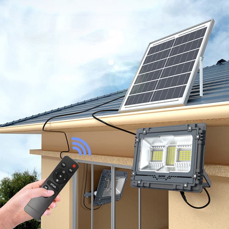 Solar Outdoor Garden Street Light for New Rural Village Home, Super Bright High Power Waterproof Indoor Lighting LED Lamp