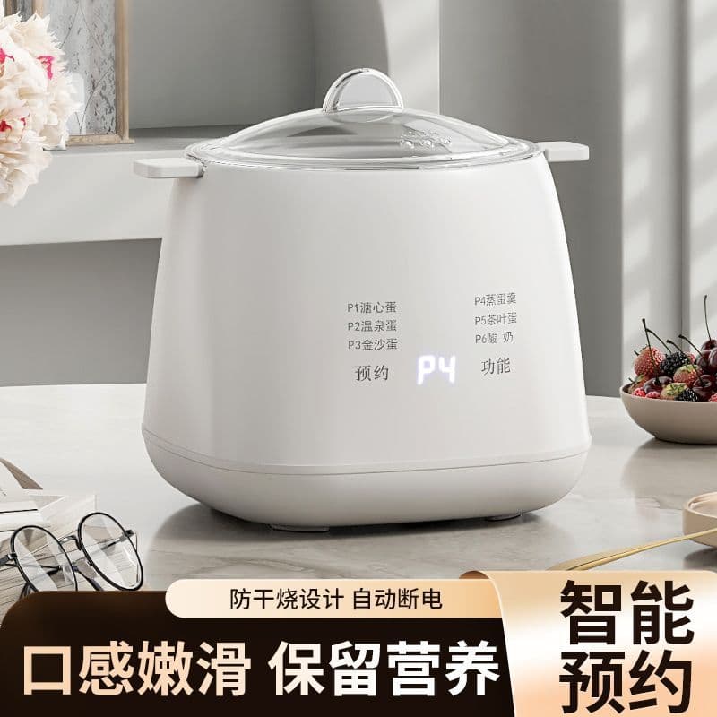 2025 New Egg Cooker and Steamer, Multi-functional Smart Timer, Compact Mini Home Use for Boiling Eggs, Drop Shipping Available